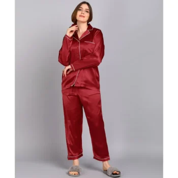 Luxury Silk Nighty Pajama Suit