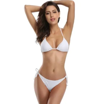 Classic White Comfort Bikini