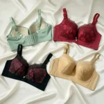 Premium 5-Hook Non-Wired Push-Up Bra – Pack of 2